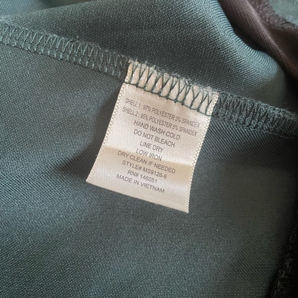 Monteau Faith and Joy Green Embellished Skater Small Skirt GUC - Picture 7 of 7